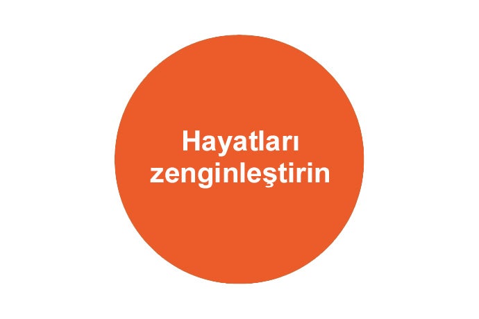 Hayatları zenginleştirin